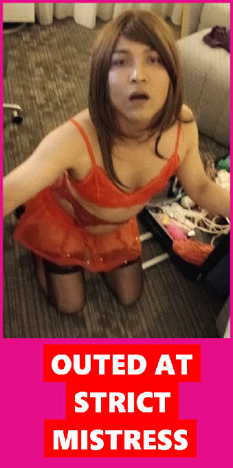 SissyHypnoFag exposed at Strict Mistress